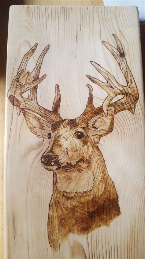 Printable Deer Wood Burning Patterns