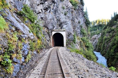 Rr Tunnel Alaska Railroad Scenic International Travel