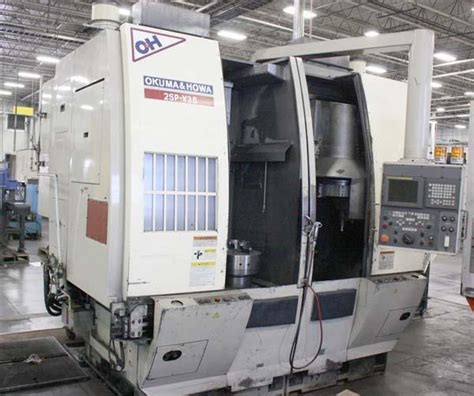 Okuma Howa Sp V Twin Spindle Cnc Vertical Turning Center Great