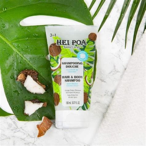 Shampooing Douche Hei Poa A La Pulpe De Coco Bio 150mL