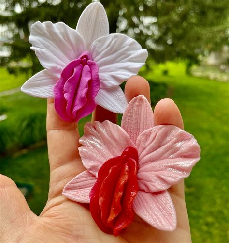 Orchid Vulva Silicone Mold Vagina Mold Yoni Mold Etsy