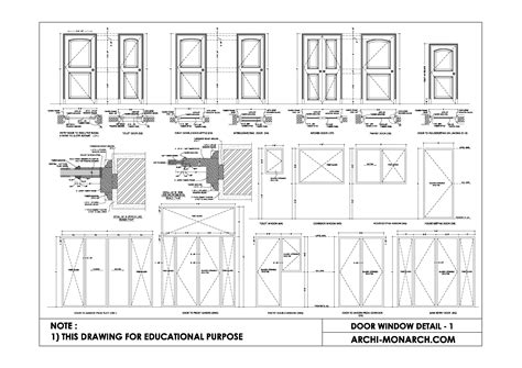 Door Window Detail One Archi Monarch
