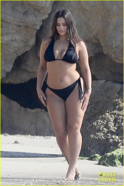 Ashley Graham Hits The Beach For A Bikini Photo Shoot Photo