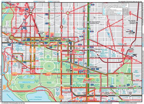 DC Bus Routes Map