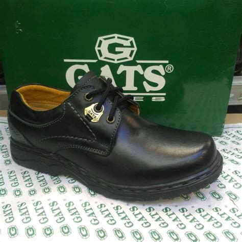 Jual Sepatu Kulit GATS LE 0603 Black Original Di Lapak Afdhal