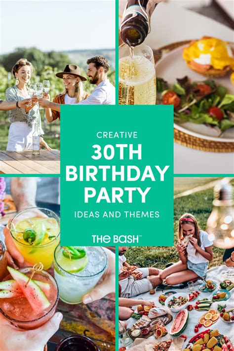 30 Creative 30th Birthday Party Ideas And Themes 30th Birthday Parties 30th Birthday Party