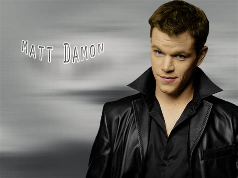 Matt Matt Damon Wallpaper 707790 Fanpop