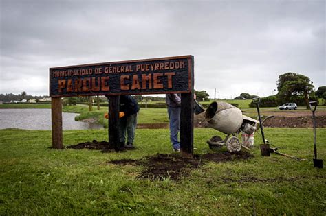 Parque Camet Realizan Trabajos De Limpieza Para La Puesta En Valor