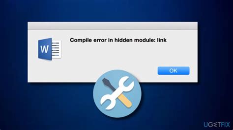 How To Fix Compile Error In Hidden Module Error Message When Opening