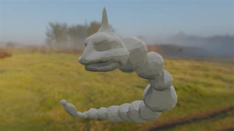 Stl File Onix Pokemon 095・3d Printable Model To Download・cults