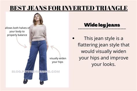 The Complete Jeans Guide For Inverted Triangle Body Shape