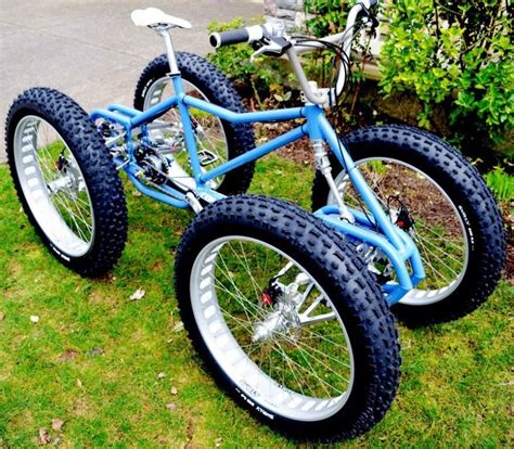 4wheels 4 Wheel Bicycle, Trike Bicycle, Motorized Bicycle, Cargo Bike ...
