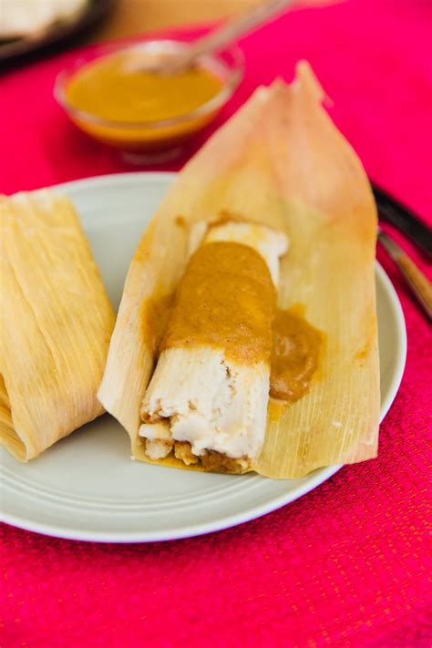 Recipe Chicken Tamales With Pumpkin Mole Kitchn