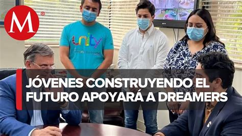 Ebrard acuerda con dreamers implementar Jóvenes Construyendo el