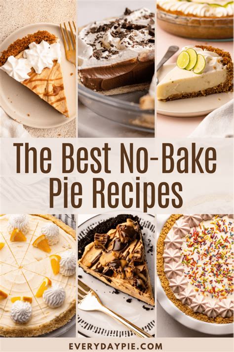 The Best No Bake Pie Recipes Everyday Pie