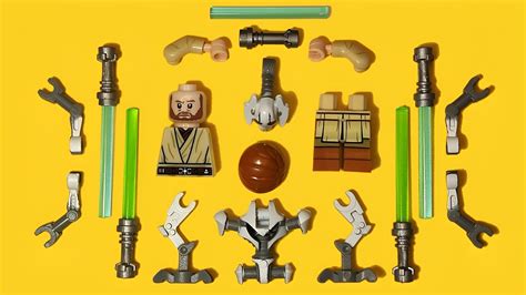 LEGO Obi Wan Kenobi VS General Grievous Unofficial Minifigure Star