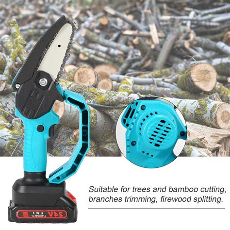 24v 4Inch Portable Mini Electric Pruning Saw Rechargeable Small Wood