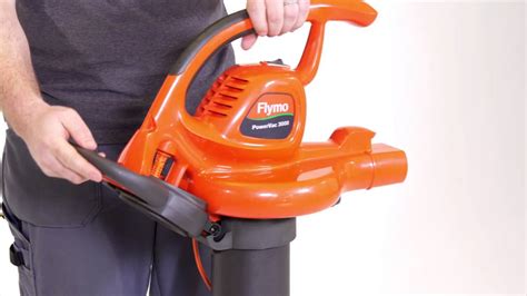 How To Assemble The Flymo Powervac In Vacuum Mode Youtube