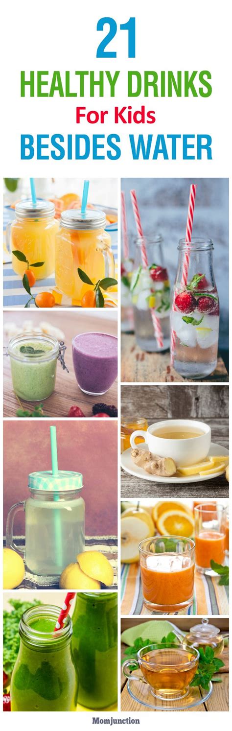 11 Healthy Drinks For Kids (Besides Water) | Healthy drinks for kids ...