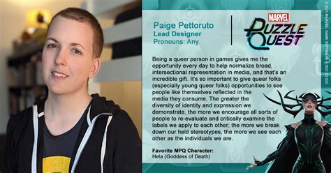 Marvel Games On Twitter Couldn T Agree More Paige PrideMonth