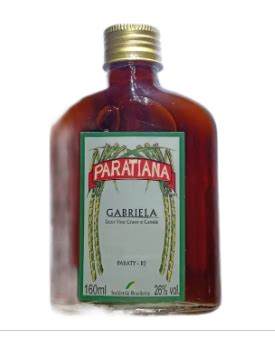 Licor Fino Gabriela Paratiana 160 Ml Pinga Prime