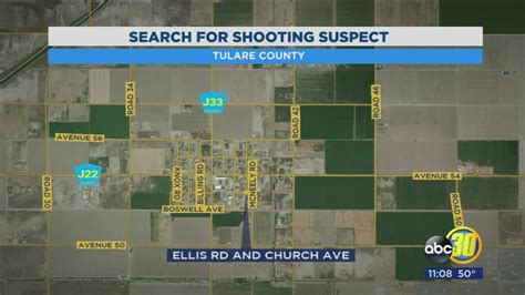 Tulare County Sheriffs Office Looking For Suspect Who Open Fired On