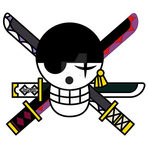 Zoro Jolly Roger by FunkYouBaby on DeviantArt