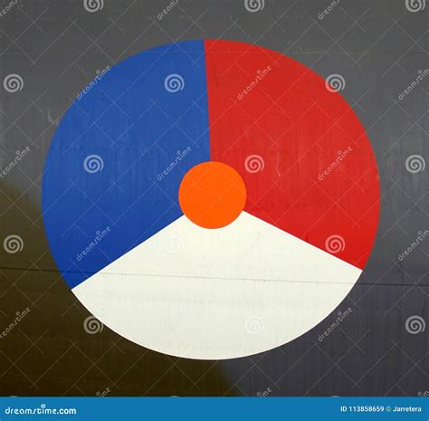 Royal Netherlands Air Force Insignia. Editorial Stock Image - Image of ...