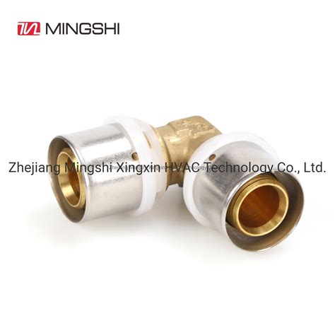 High Standard Pex Multilayer Fitting Brass Press Water Fitting