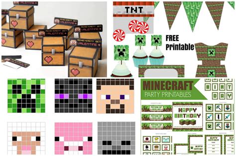 Imprimibles Minecraft Manualidades Infantiles