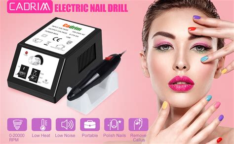 Nail Drill Machine Electric Nail File Drill Set Kit With Sanding Bands