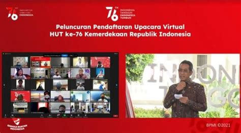 52 Ribu Warganet Ikut Upacara Virtual HUT RI Ke 76 Terbanyak Lewat TikTok