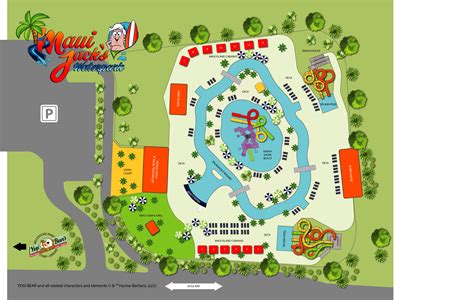 Chincoteague Island Koa Water Park Map Maui Jack S