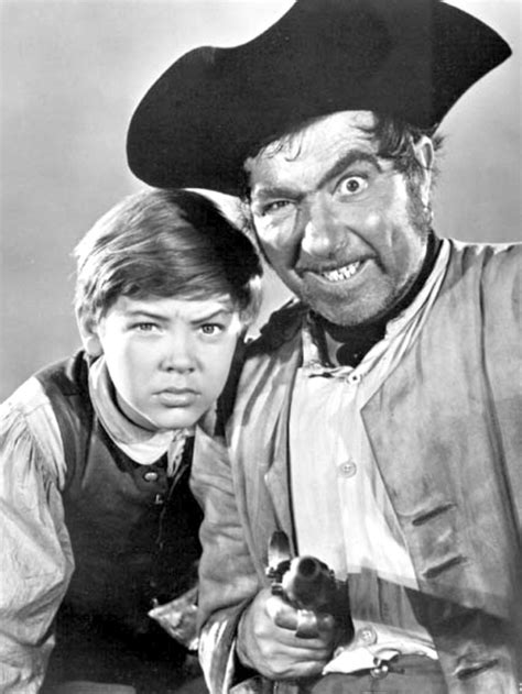 Bobby Driscoll Robert Newton In Treasure Island Disney Live