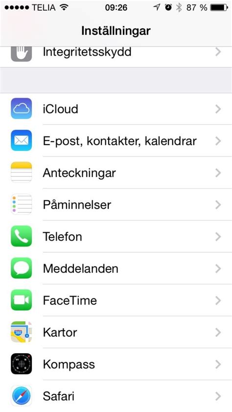 Hur kopplar jag min iPhone mobiltelefon mot min mail? - Aditso
