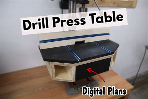 Drill Press Table Digital Plans - Etsy