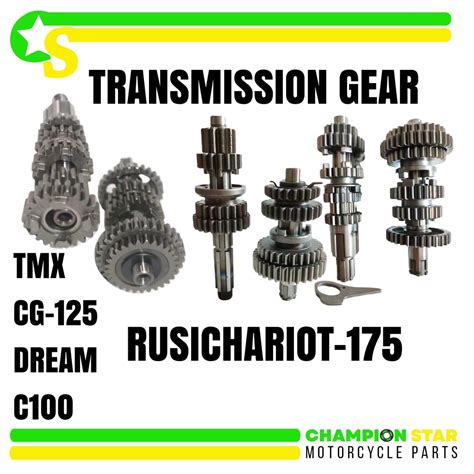 MOTORCYCLE PARTS TRANSMISSION GEAR FOR CG125 TMX DREAM C100