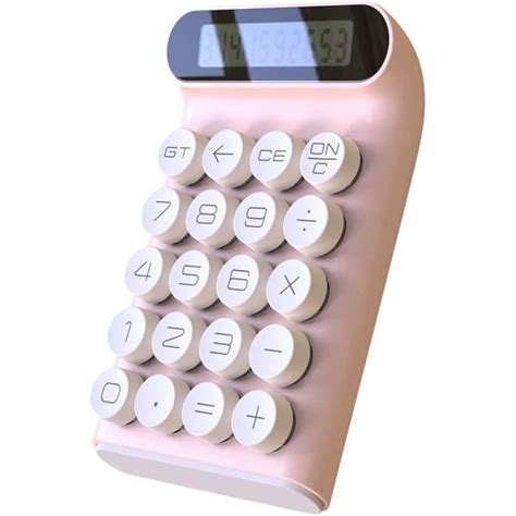 Calculatrice R Tro Clavier M Canique Ordinateur Portable Cran Lcd