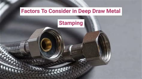 Ultimate Guide To Deep Draw Metal Stamping Youtube