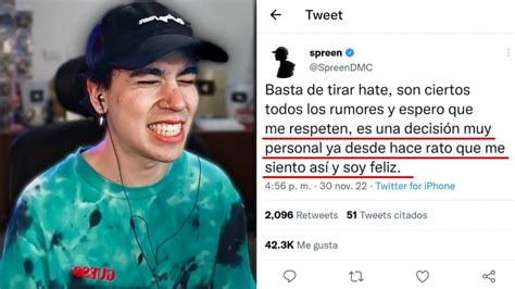 SPREEN ANUNCIA Por Twitter Que Le Gustan Los HOMBRES YouTube