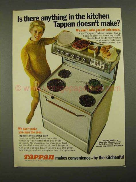 Cp Tappan Gallery Electric Range Ad In The Kitche Vintage