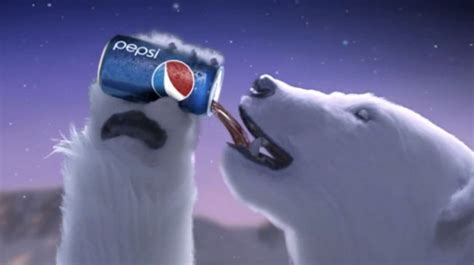 Polar Bear Drinking Coke