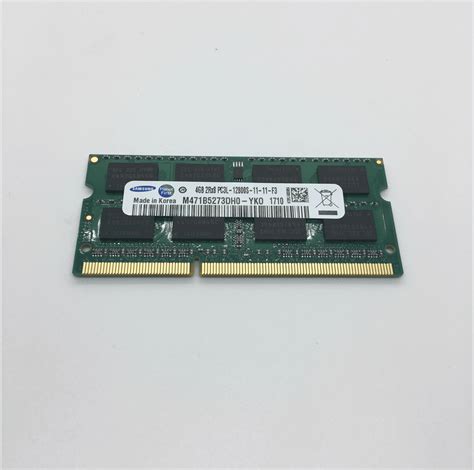 Partspc Samsung Ddr L Mhz So Dimm