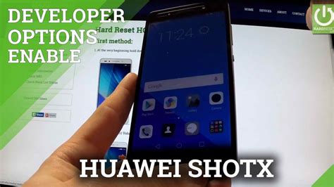 How To Active Developer Options In Huawei Shotx Enable Usb Debugging