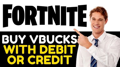 How To Buy VBucks On Fortnite With Debit Or Credit Card YouTube