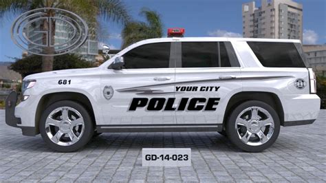 Police Chevy Tahoe gallery - GDI Graphics