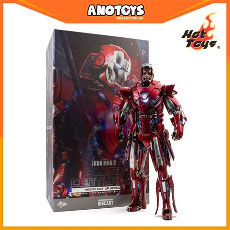 HOT TOYS IRON MAN 3 SILVER CENTURION ARMOR SUIT UP VERSION MMS618 D43 Shopee Philippines