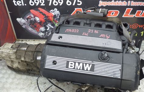 SILNIK KOMPLETNY BMW E46 2 2 R6 M54B22 172 TYS M54B22 za 4000 zł z