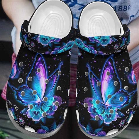 Butterfly Crocs 365crocs