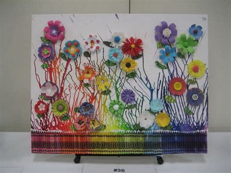 Fantastic Melted Crayon Art Ideas Listing More